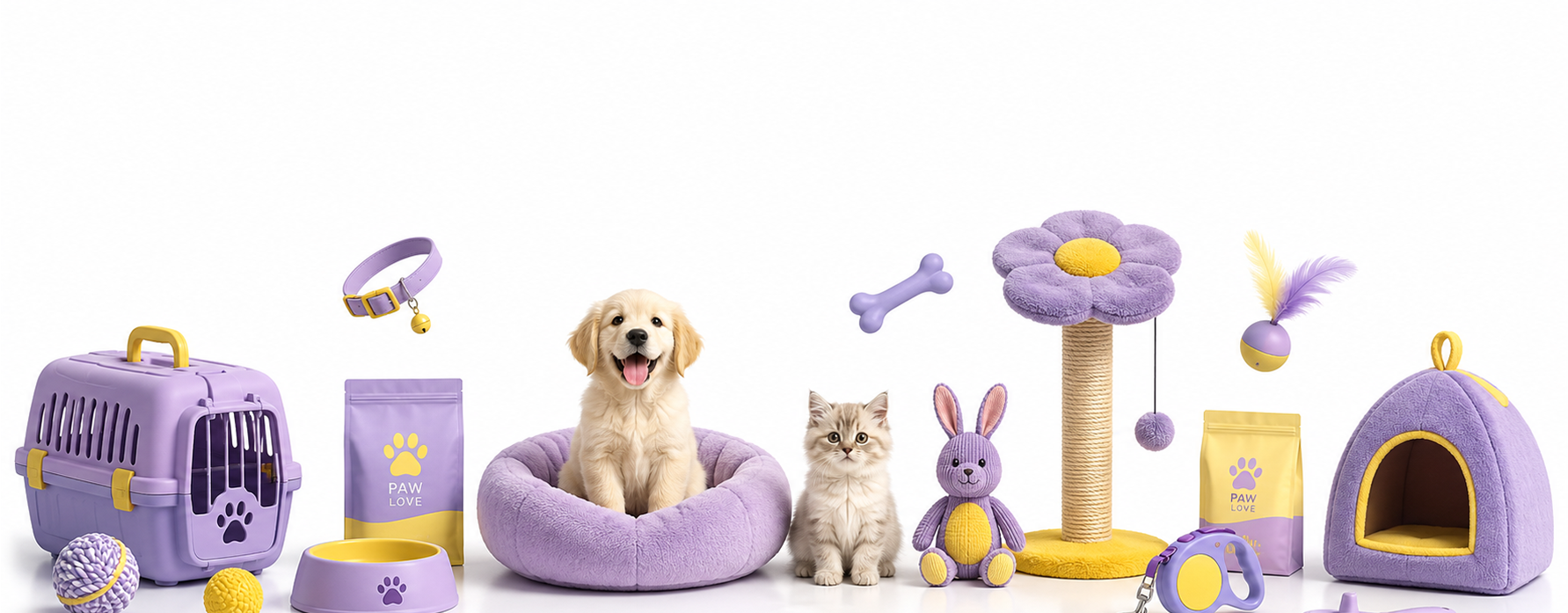 Pet accessories and toys