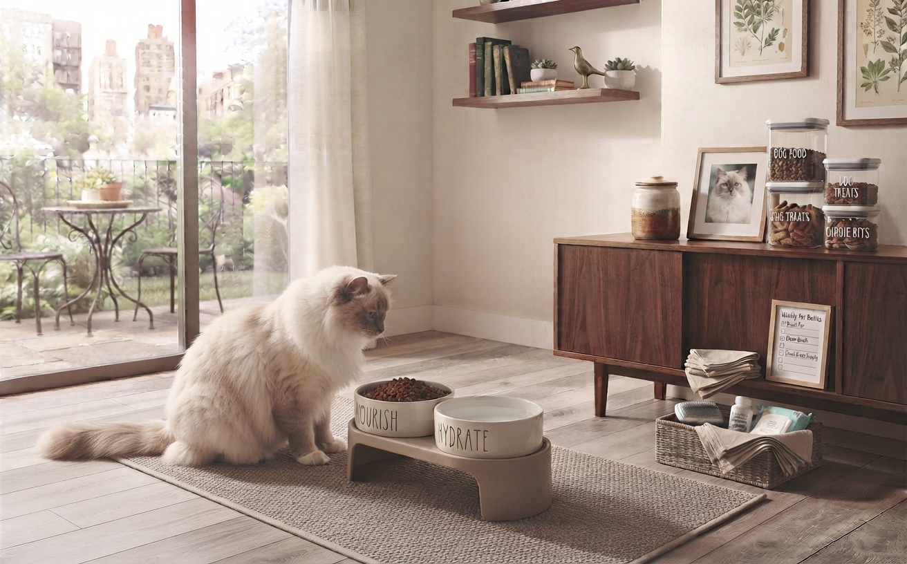 Easy Tips For Keeping Pet Feeding Areas Clean And Organized