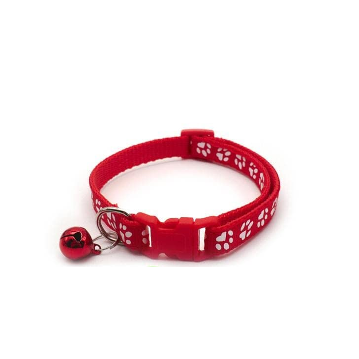 Scarlet Soft Breakaway Bell Collar