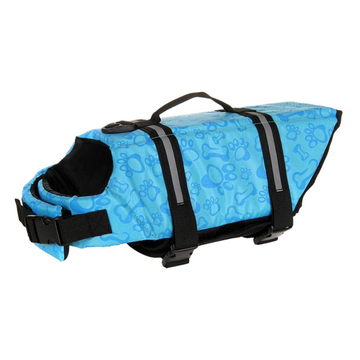 Blue Reflective Aquatic Dog Safety Vest