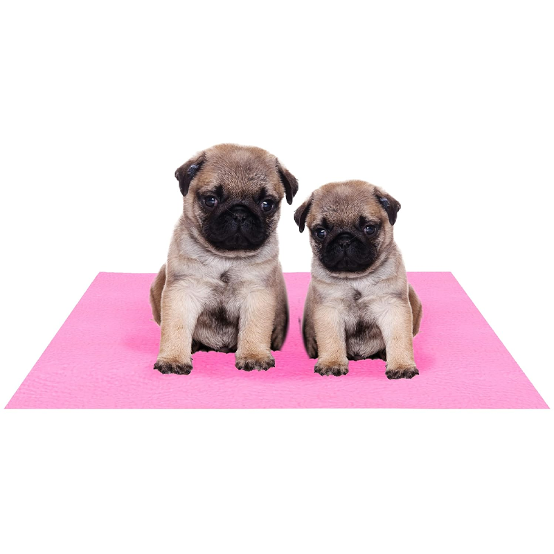 Reusable Pink Waterproof Puppy Training Mat