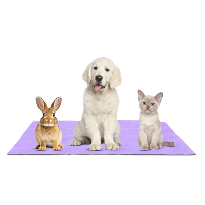 Purple Waterproof Reusable Pet Training Pad