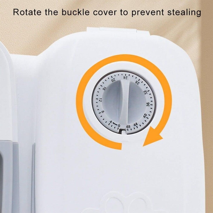 Dual Bowl Programmable Timed Food Dispenser