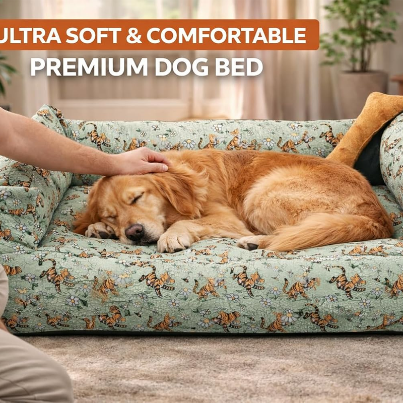 Waterproof Orthopedic Nylon Pet Lounger Mattress