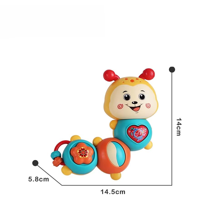 Sensory Development Rattle Caterpillar