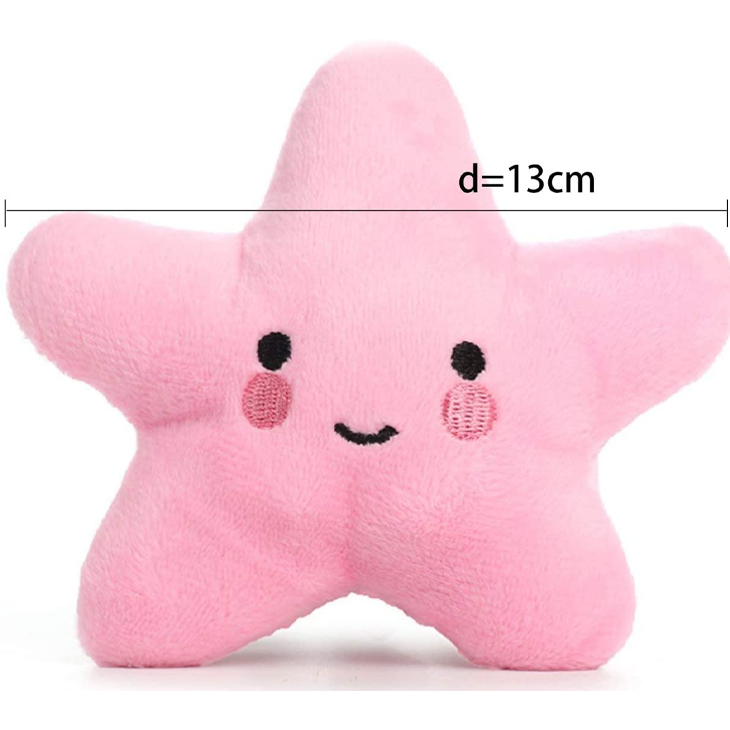 Smiling Star Shape Puppy Toy