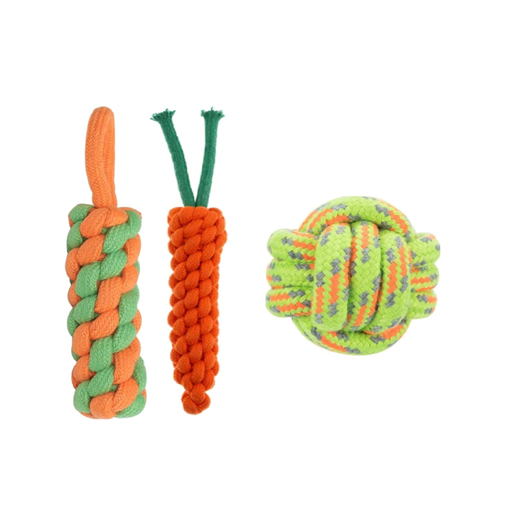 Multi-Piece Cotton Rope Toy Pack