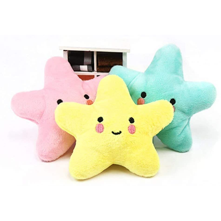 Smiling Star Shape Puppy Toy